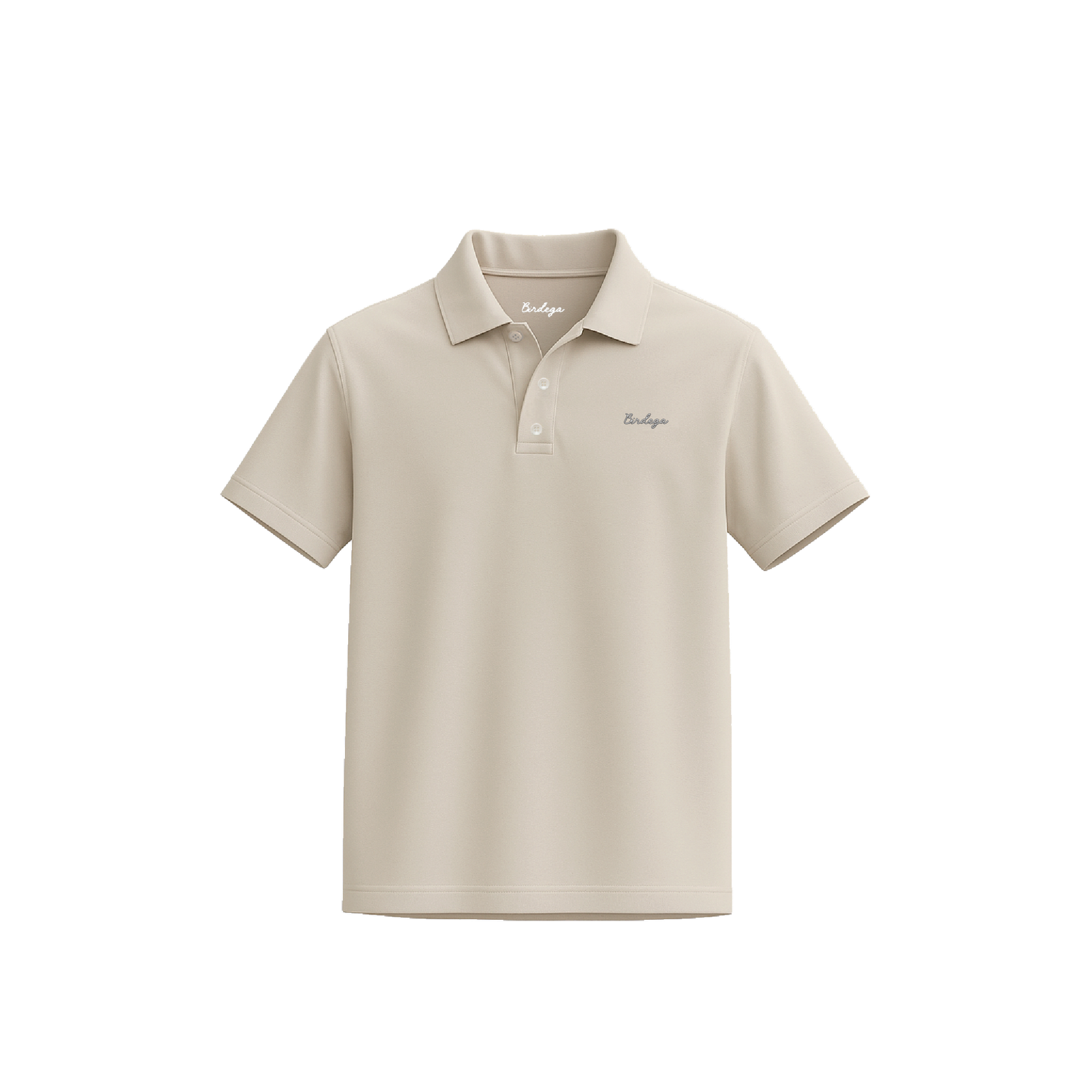 Chrome Short Sleeve Polo (Gravel)