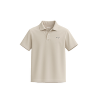 Chrome Short Sleeve Polo (Gravel)