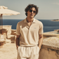 Chrome Short Sleeve Polo (Gravel)